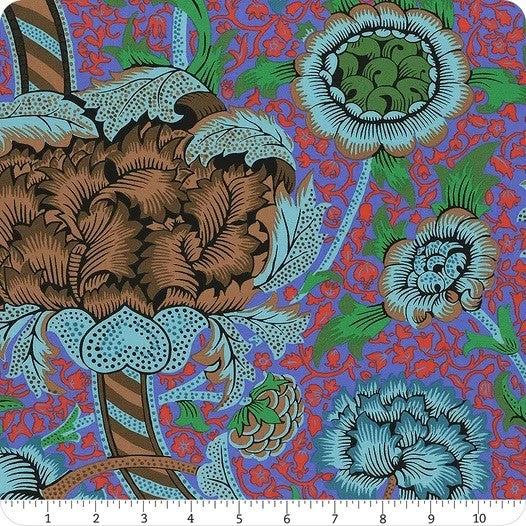 Kaffe Fassett x Morris & Co - PWKW012.Cobalt